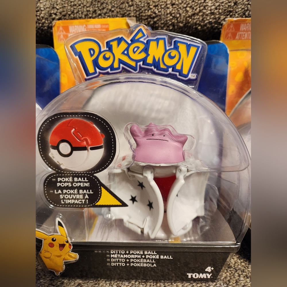 Pokemon Battle Figure Pack - Pikachu, Ditto, Cubone - Picture 4 of 7